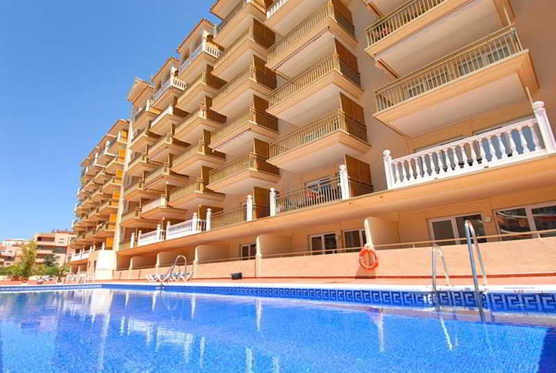 Apartamentos Turisticos Yamasol フエンヒロラ エクステリア 写真